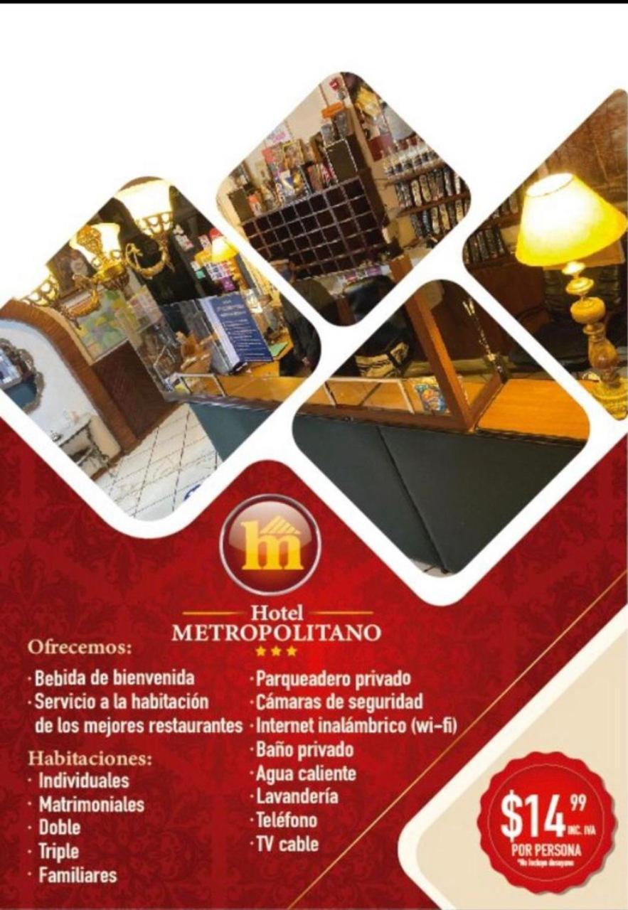 Hotel Metropolitano Loja Eksteriør billede